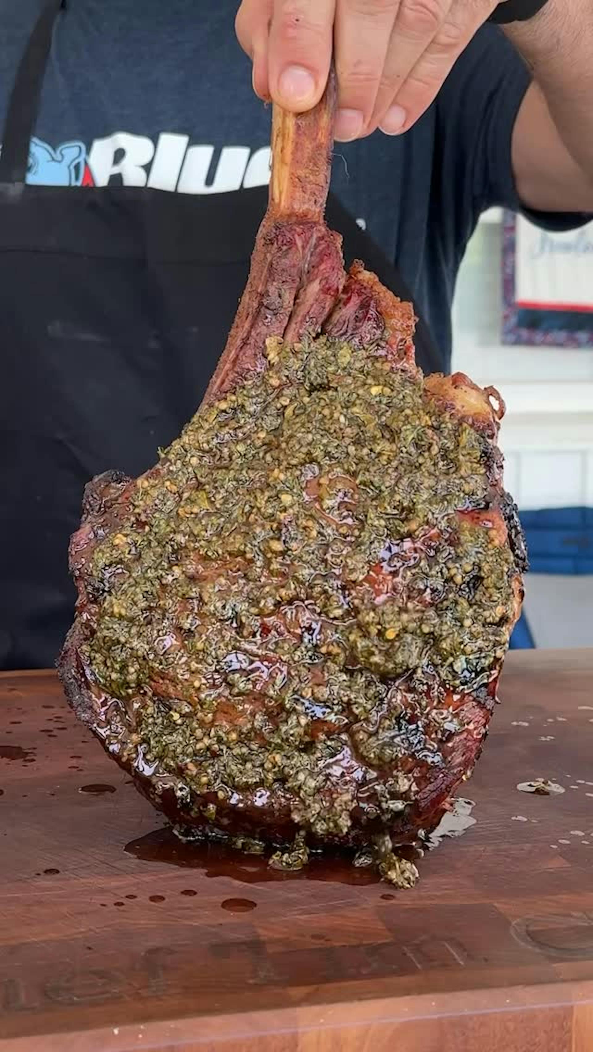 ribeye with chimichurri