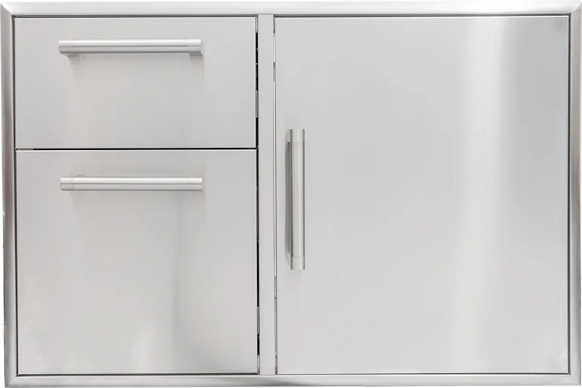 Coyote 36" Access Door & Double Drawer Combo C3-CD2DC36