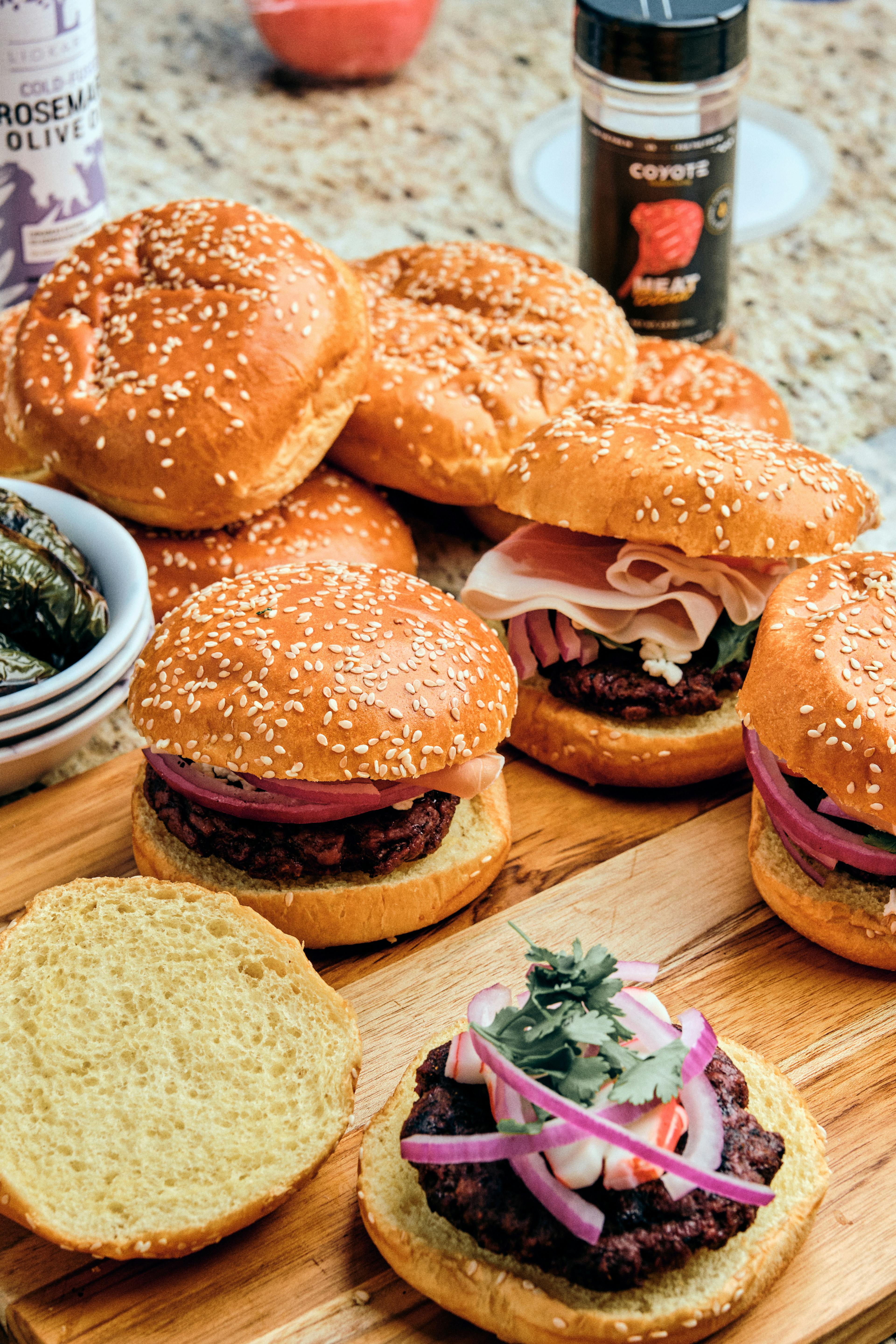 coyote tailgate burgers