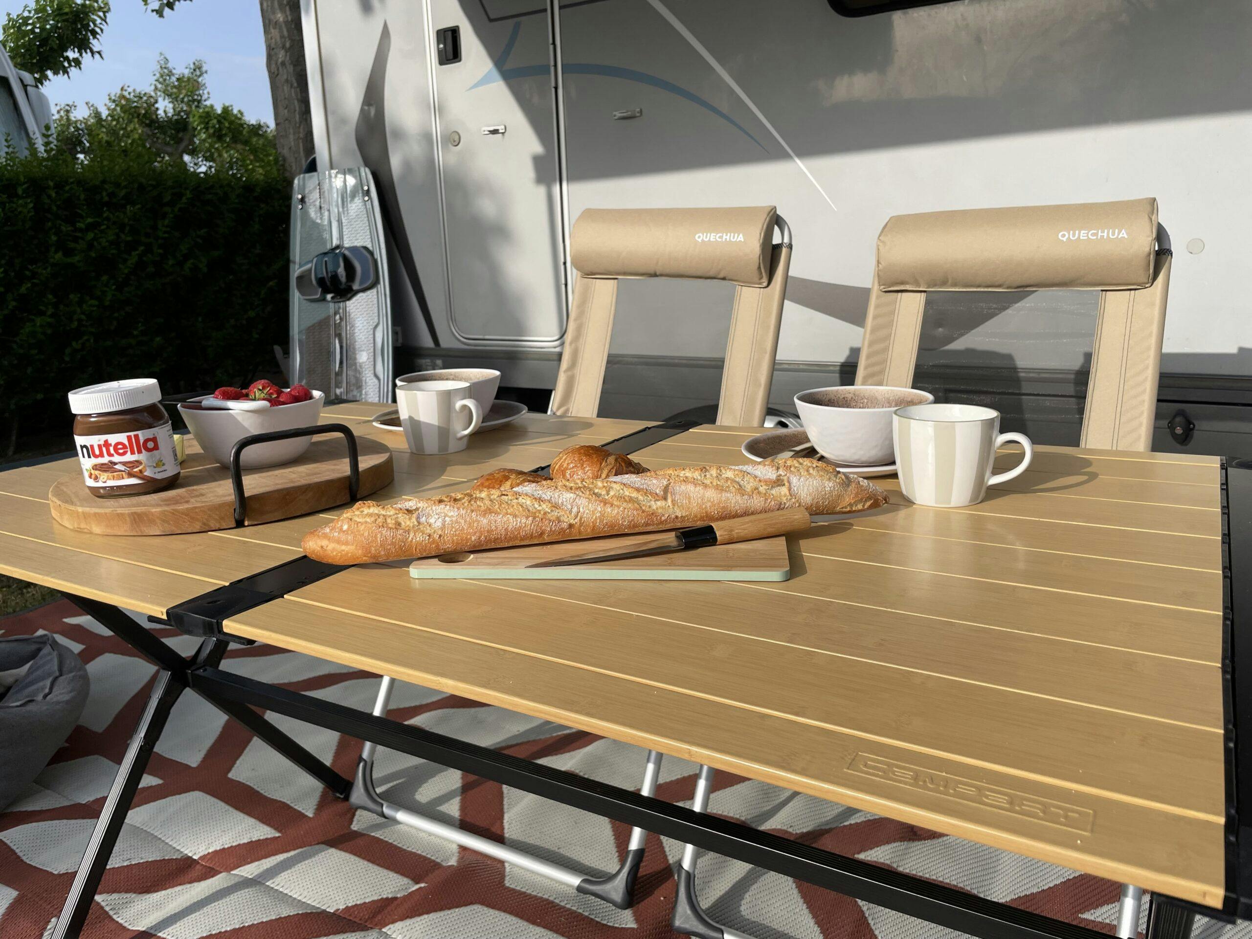 detail tafel voor comfort cruizer