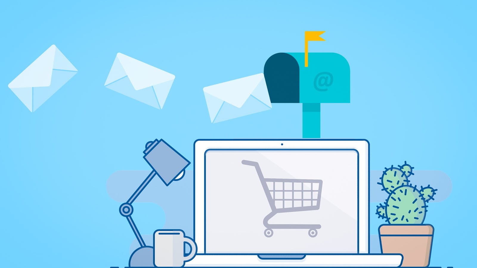 Email marketing and shopping.