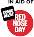 Comic Relief in aid of Red Nose Day logo.