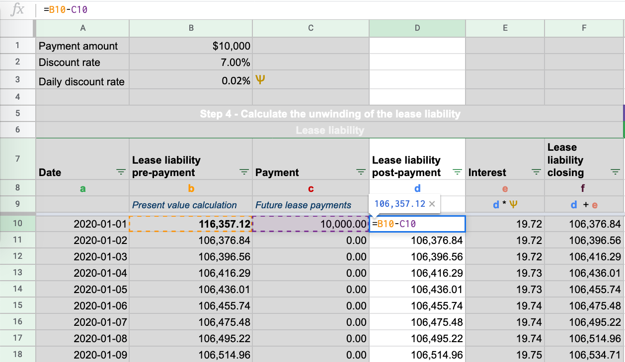 How To Calculate The Lease Liability And Right-of-Use (ROU) Asset For ...