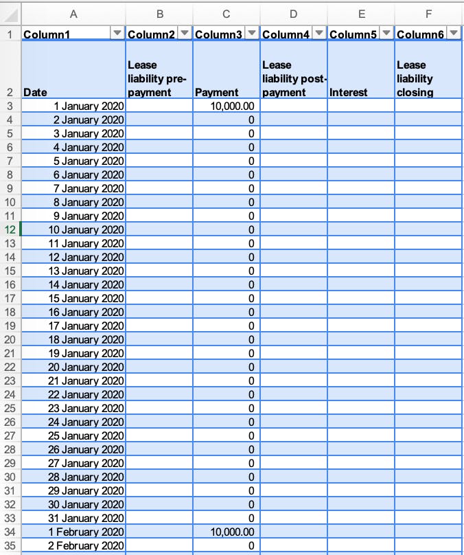 How To Calculate A Daily Lease