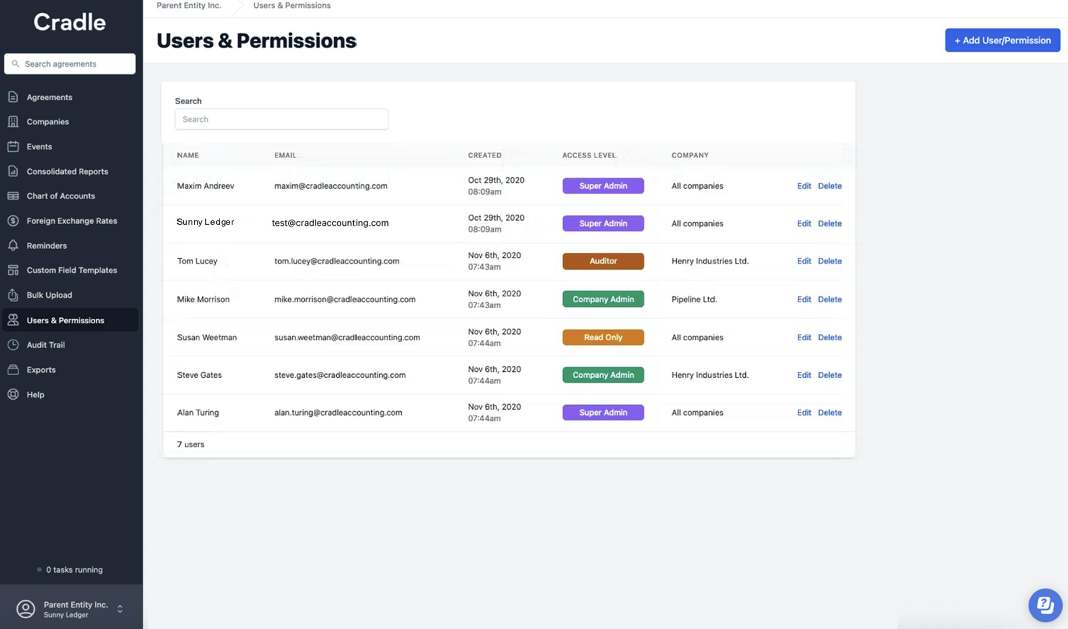 Use Cradle to ensure all key stakeholders in your organization can access critical lease information