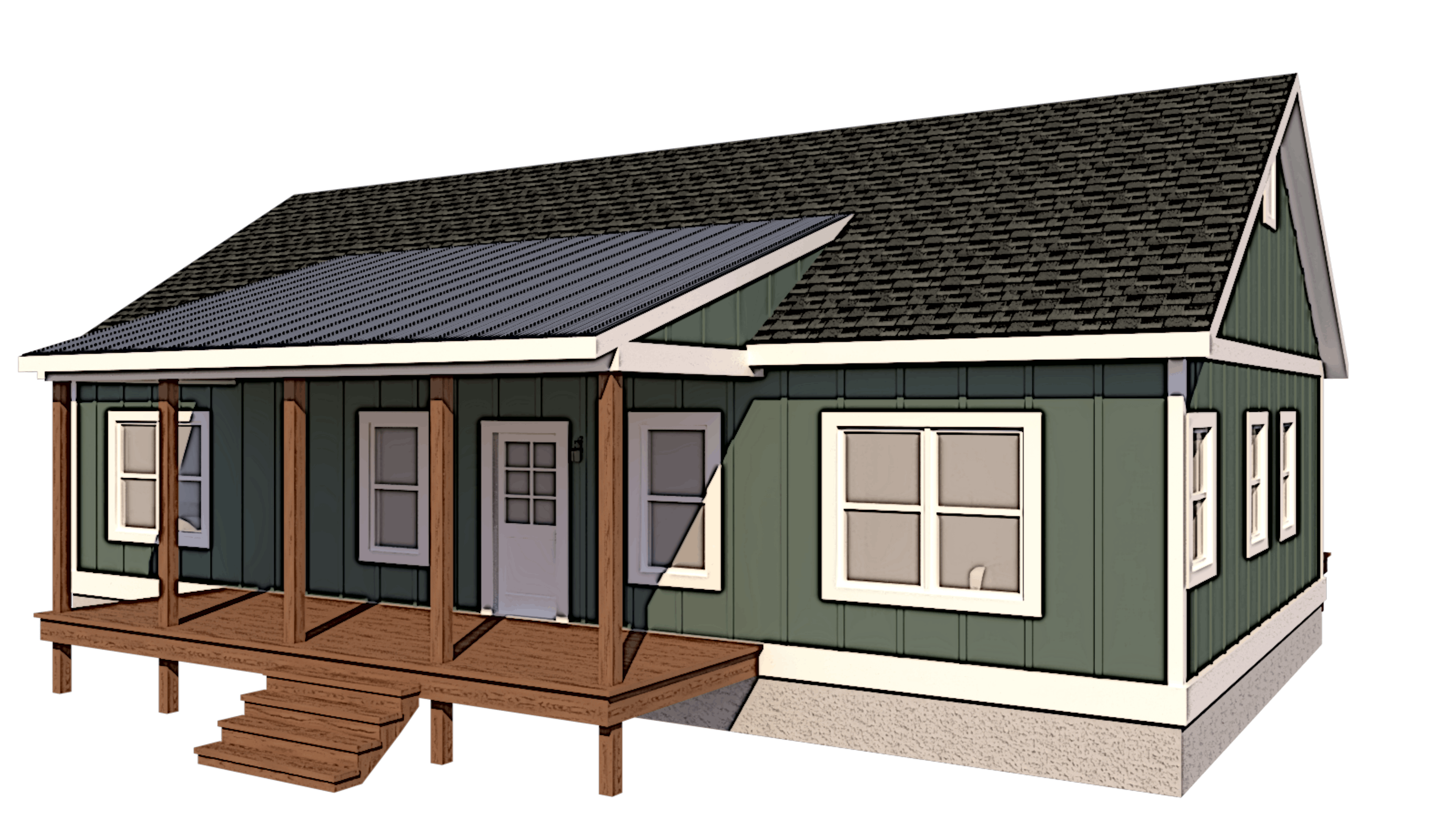 Birch ranch home rendering