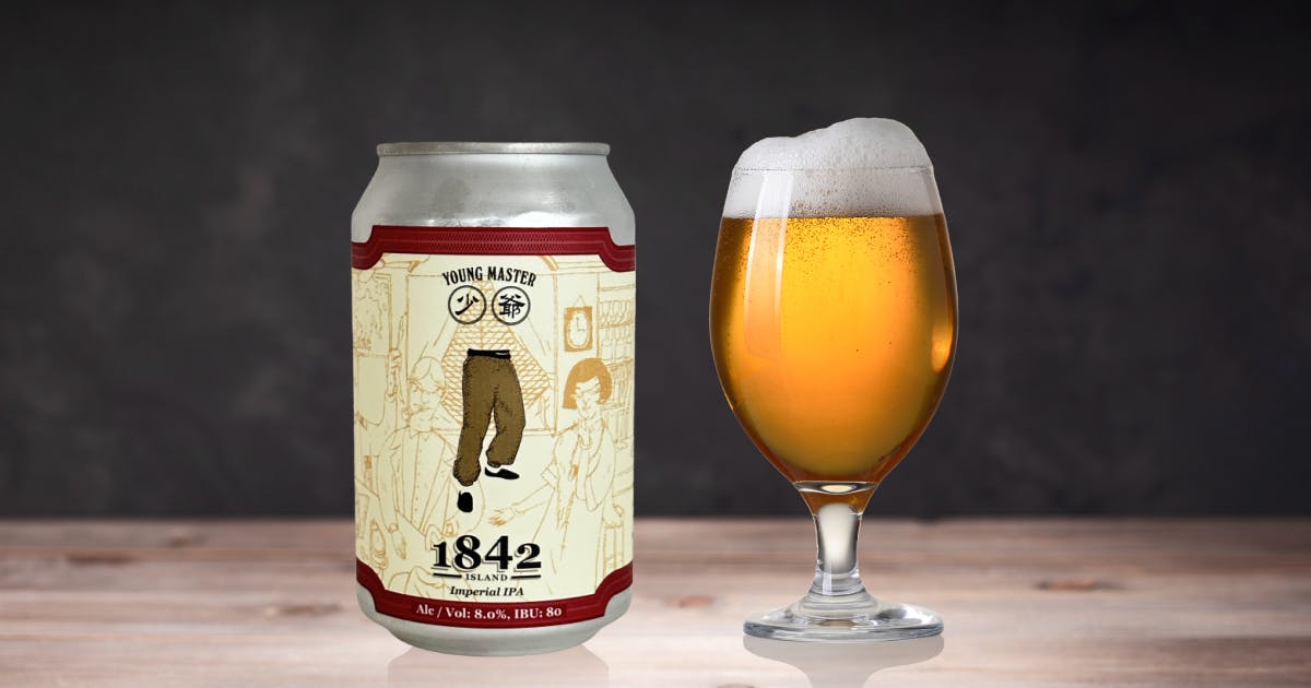 Young Master 1842 ISLAND（ヤングマスター 1842 アイランド）ビール の レビュー Young Master