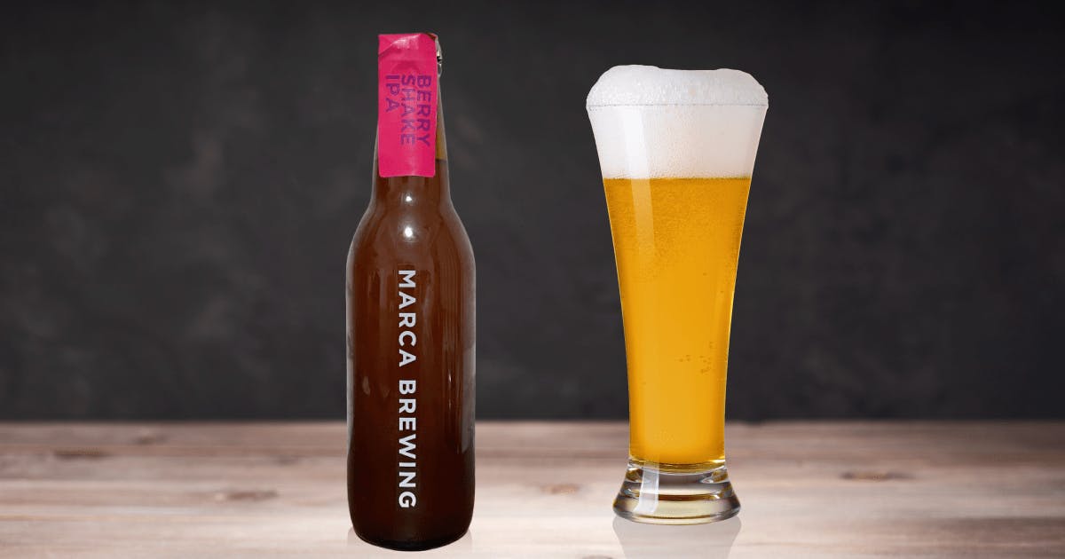 MARCA Berry Shake IPA（マルカ ベリーシェイクIPA）ビール の レビュー MARCA BREWING（マルカブルー