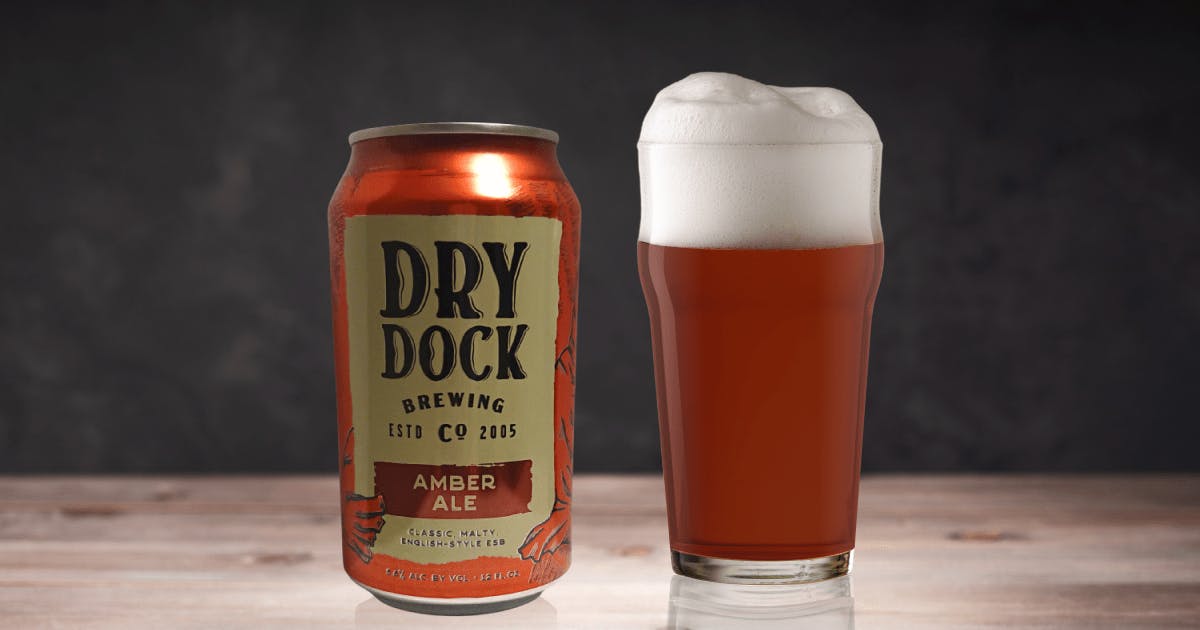 Amber Ale（アンバーエール）ビール の レビュー Dry Dock Brewing Co.（ドライドック） Craft