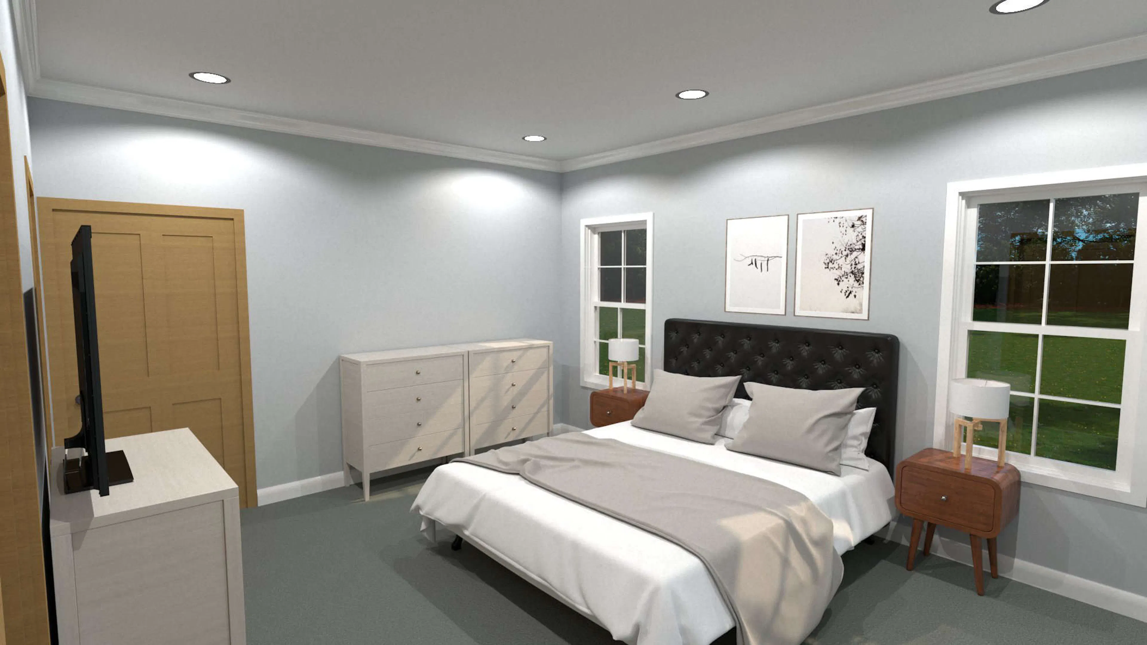 Littleleaf Boxwood Master Bedroom