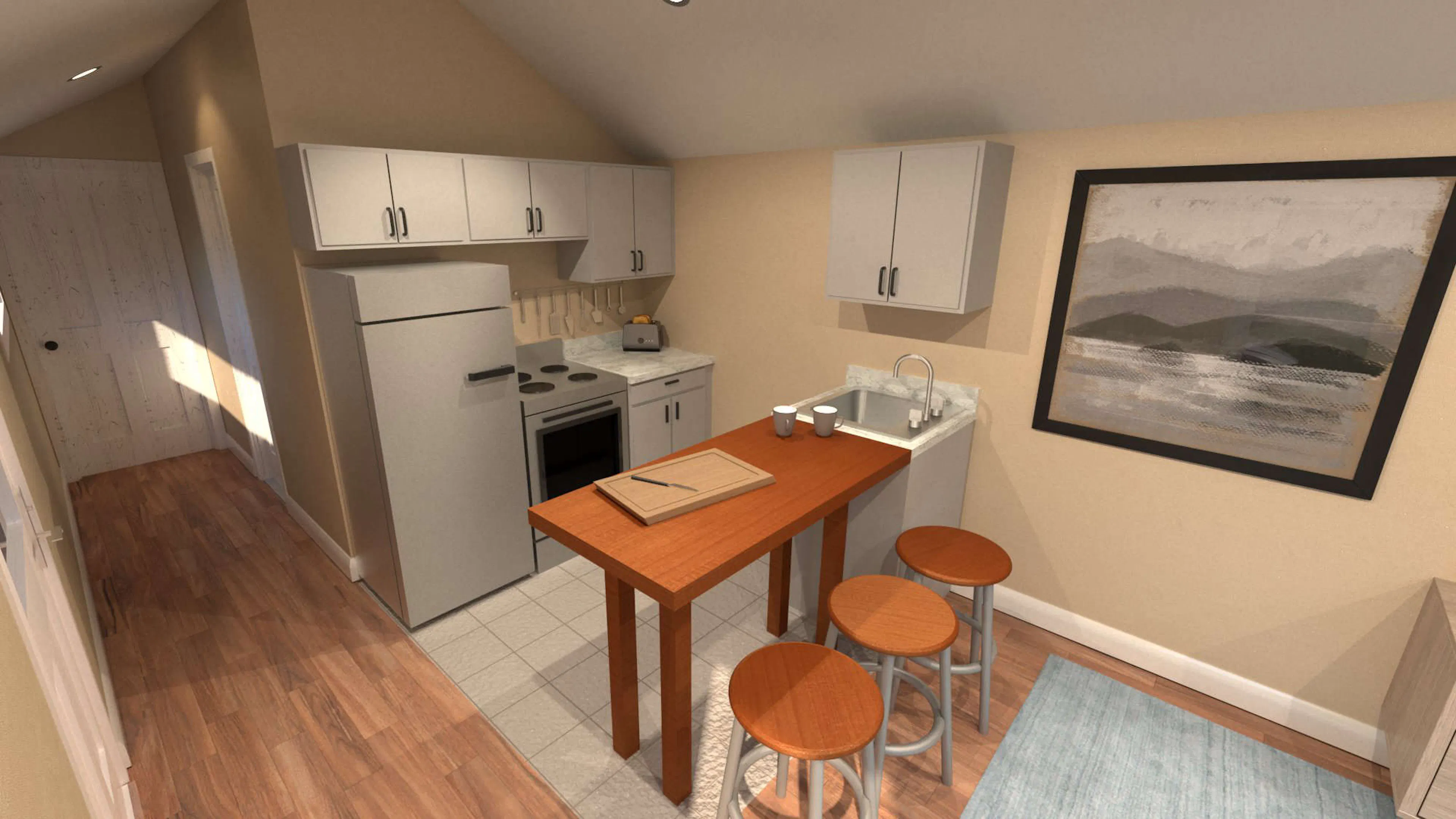 Looking Glass Tiny Home Kitchen