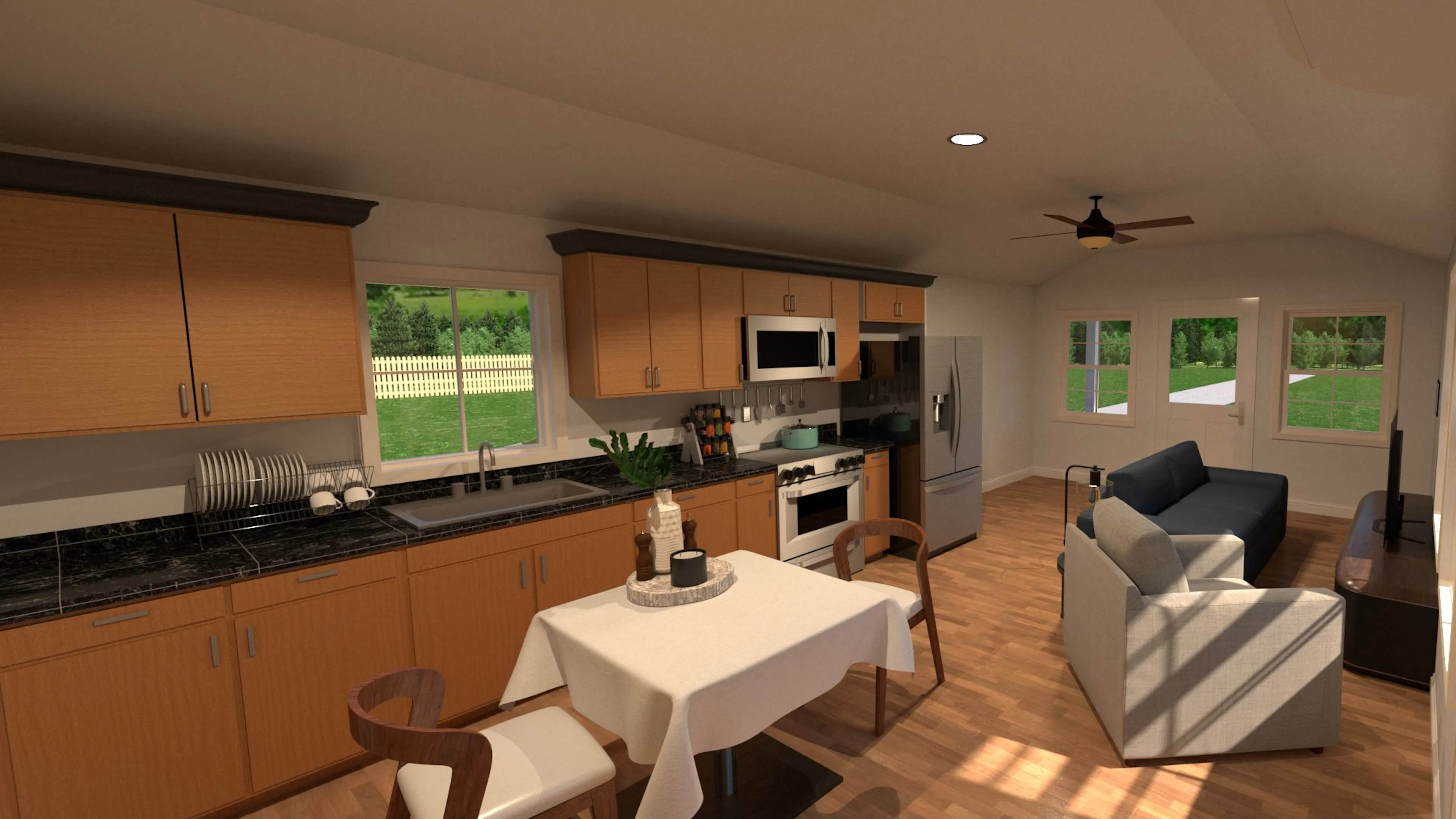 Cade Juniper One Living/Dining/Kitchen