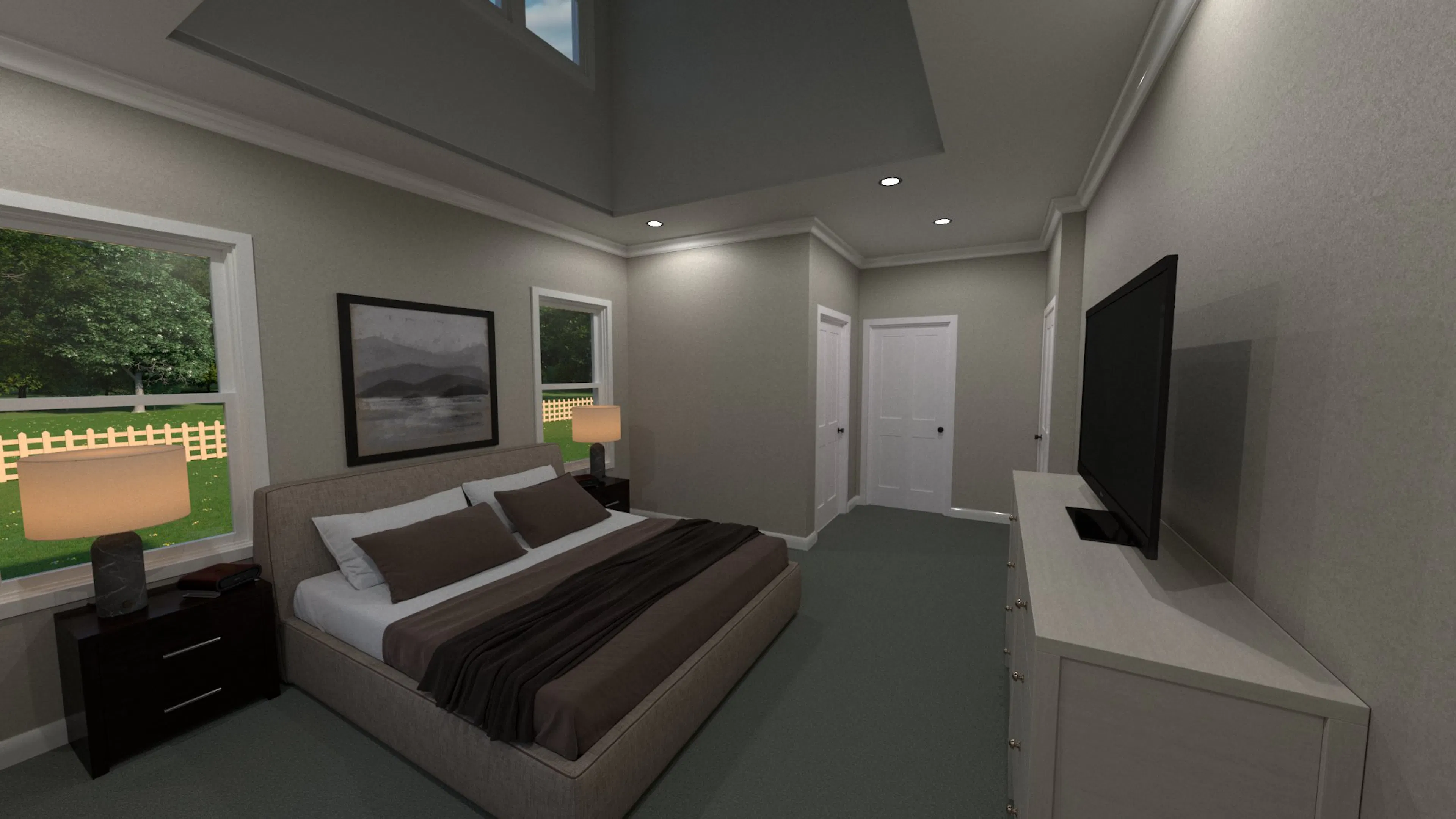 Leyland Cypress Bed Room