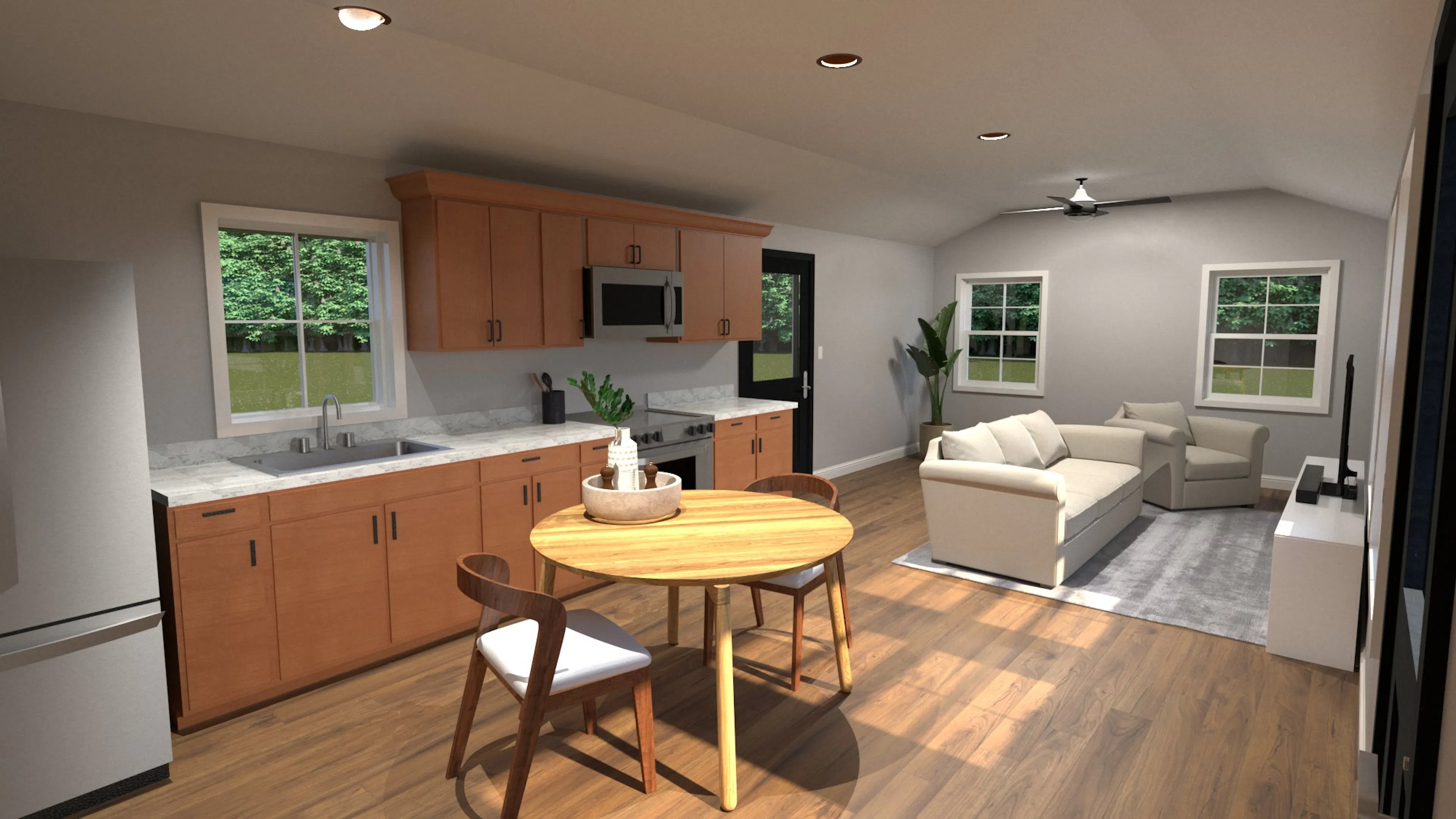 Cade Juniper Two Kitchen