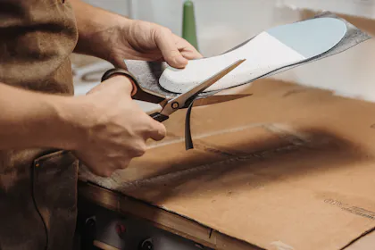 Schuheinlagenfertigung bei meevo in Hamburg