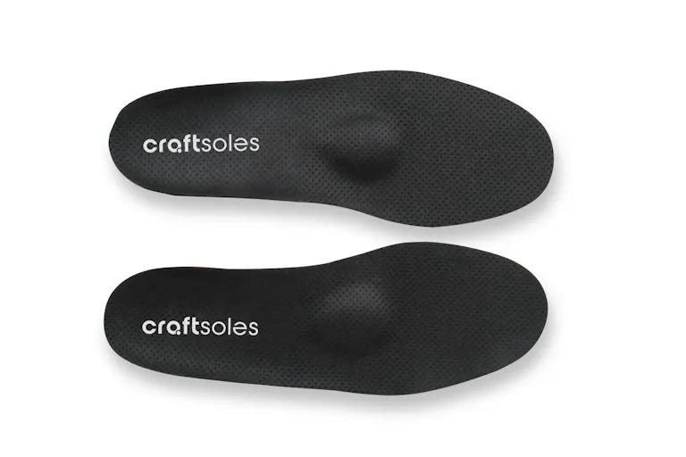 Alltagseinlage Microleder Schwarz