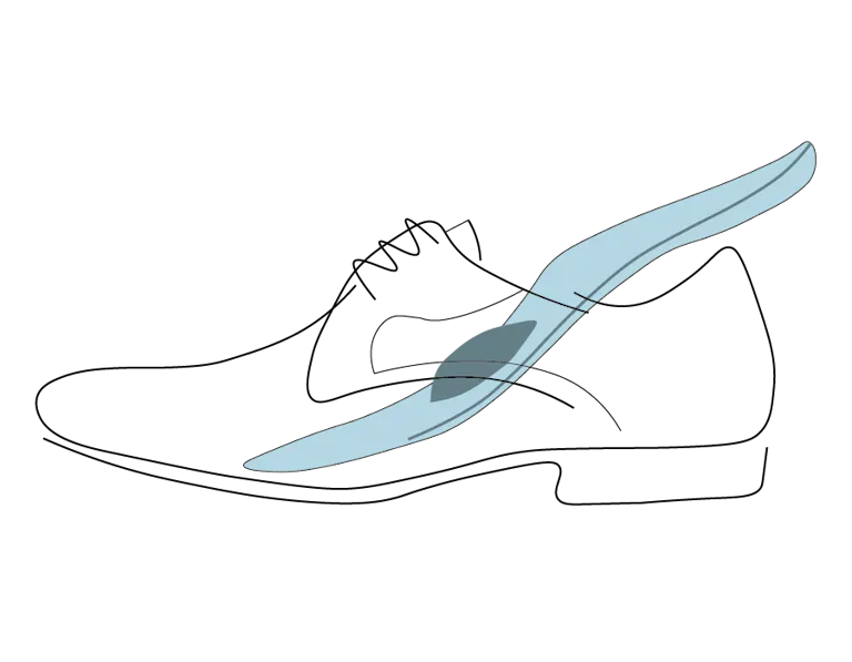 Businessschuhe mit Einlage