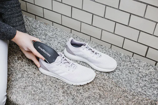Einlagen in Schuhe