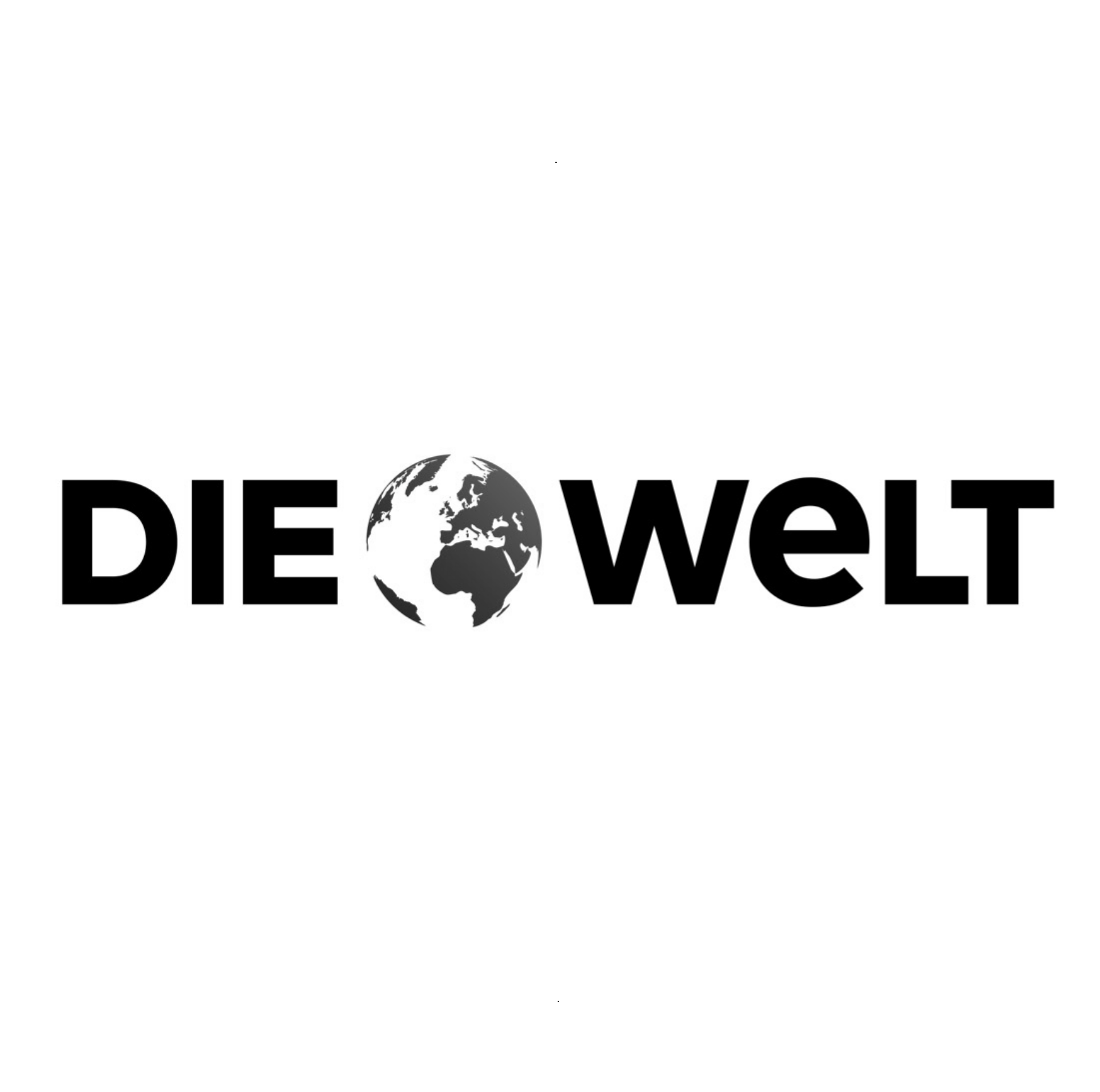 Die Welt Logo SW