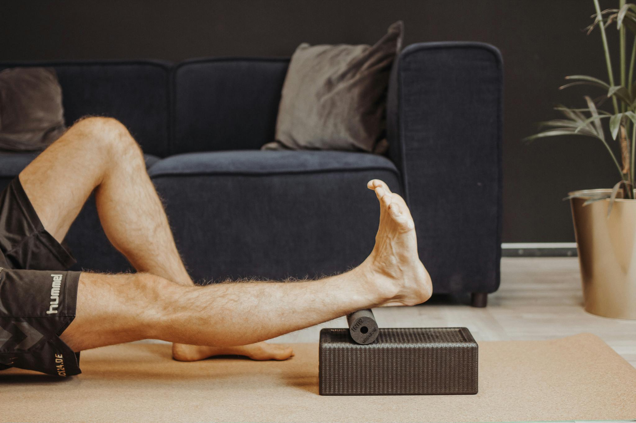 Waden- und Achillessehnenübung