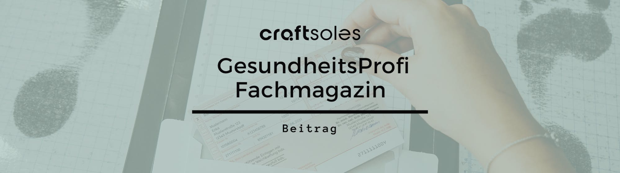 Gesundheitsprofi craftsoles widerspricht