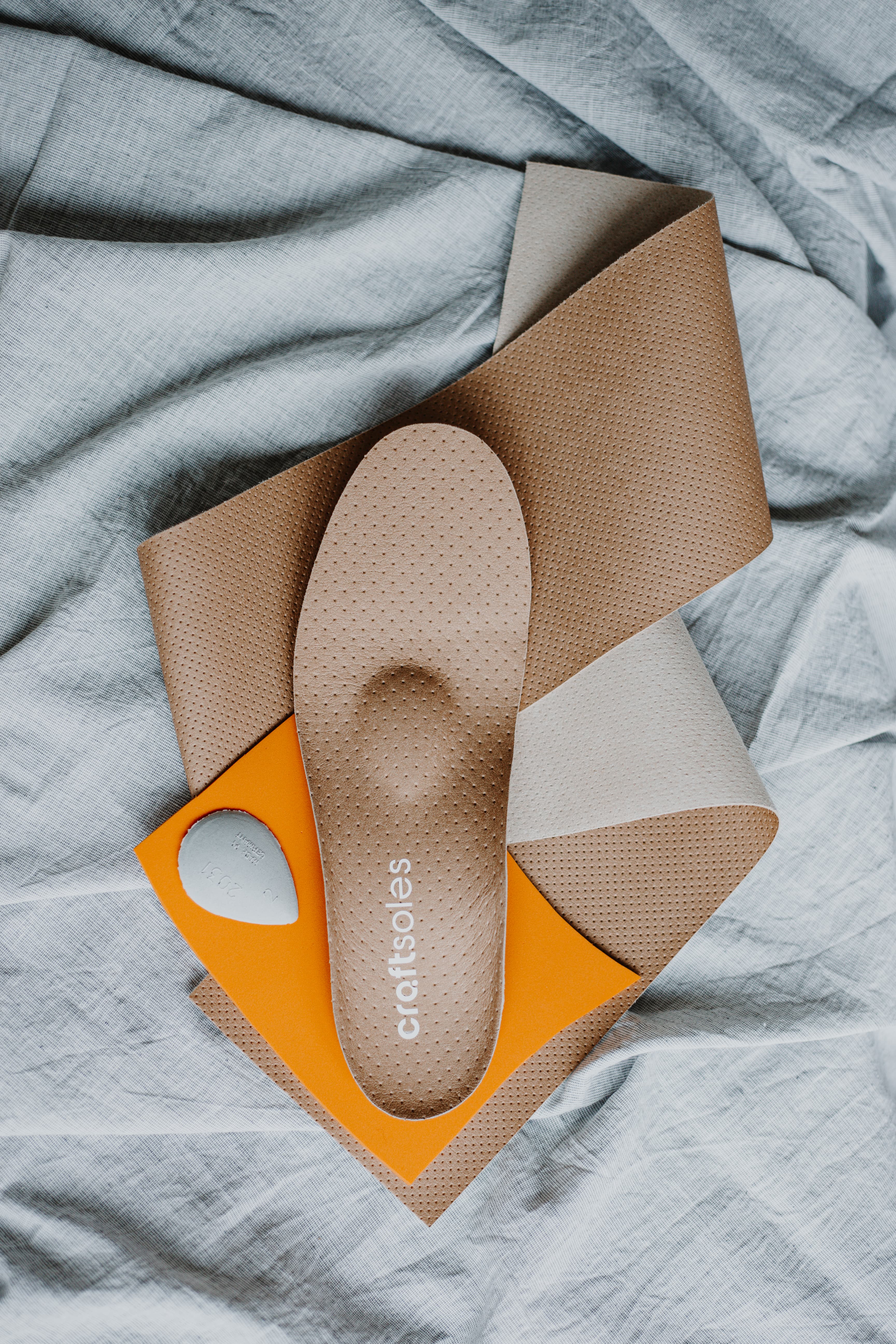 craftsoles individuelle Einlage für Alltagsschuhe
