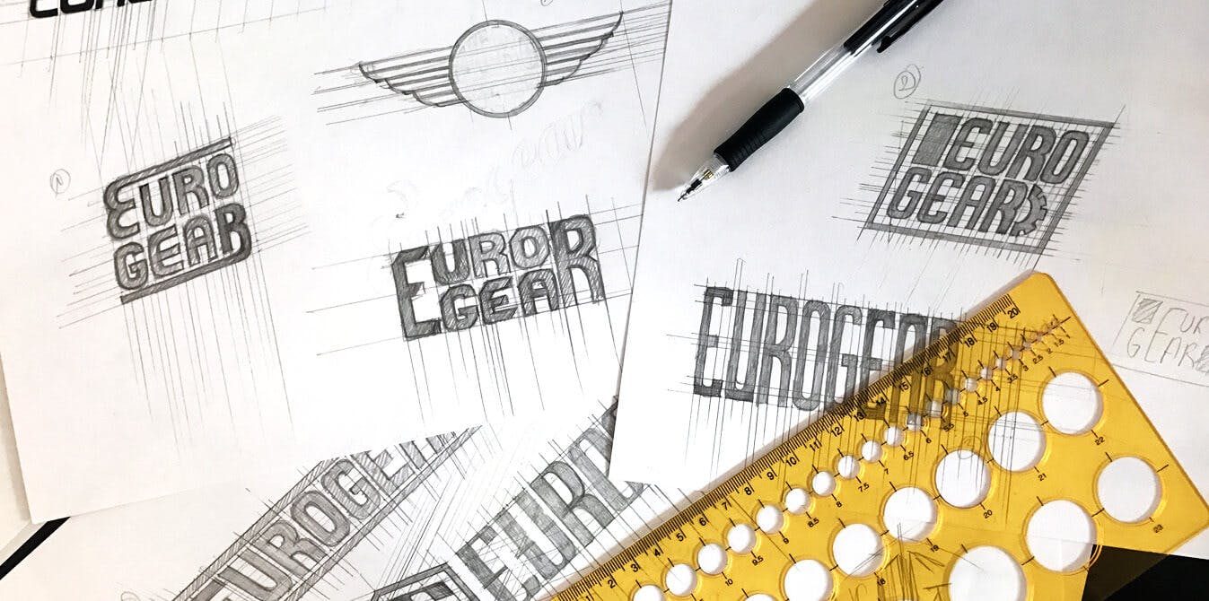 Logo Design Sketching Paper