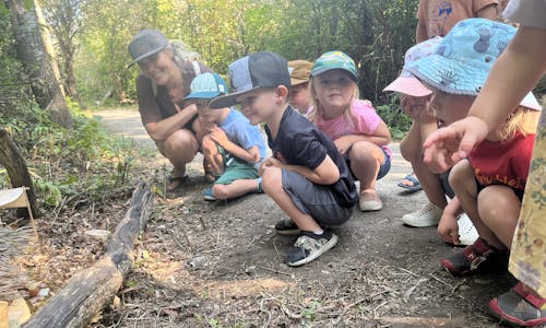 We found a fairy house!