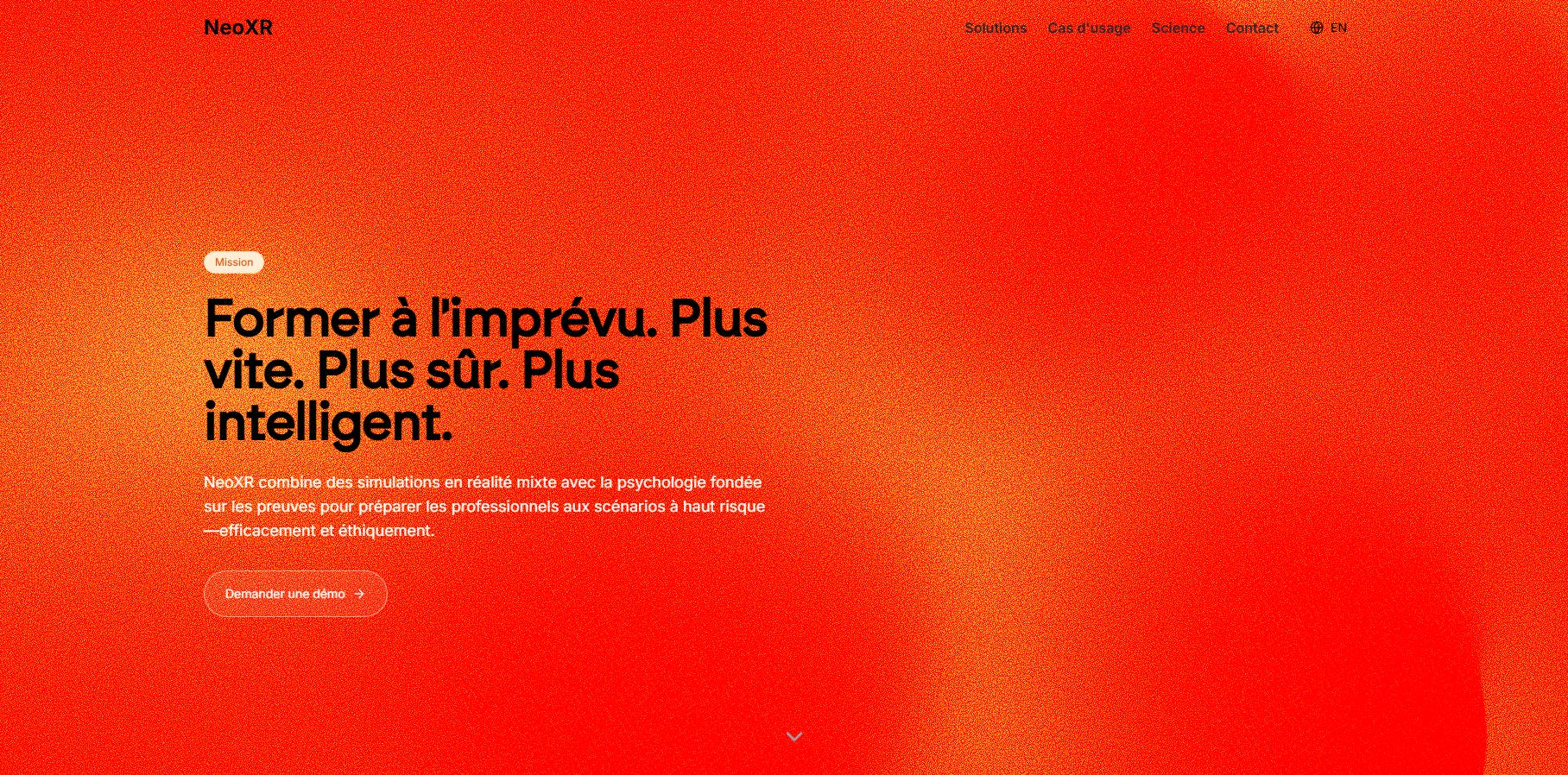 Homepage Three-js