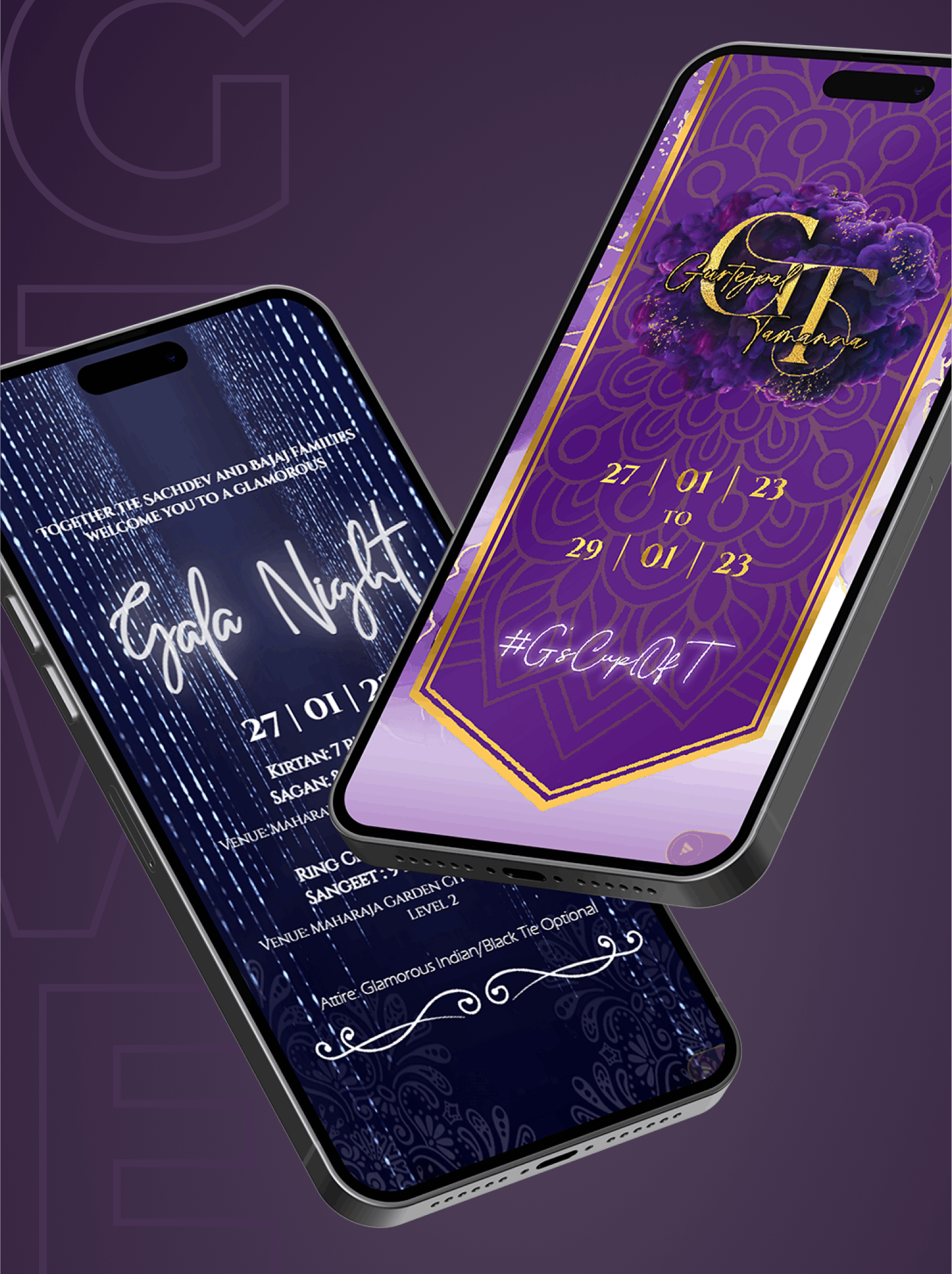 GT Wedding Invitation