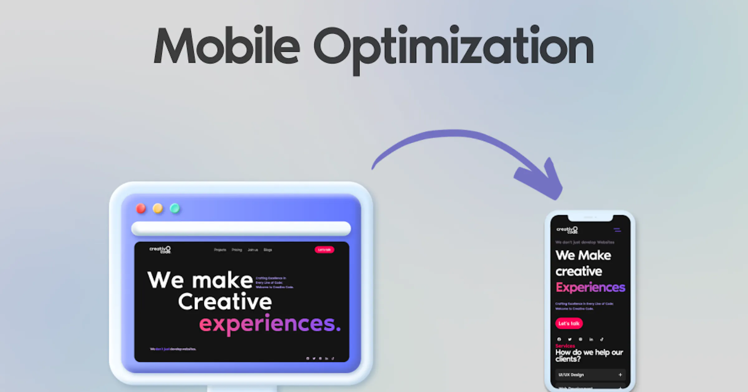 Mobile Optimization | Creativo Code