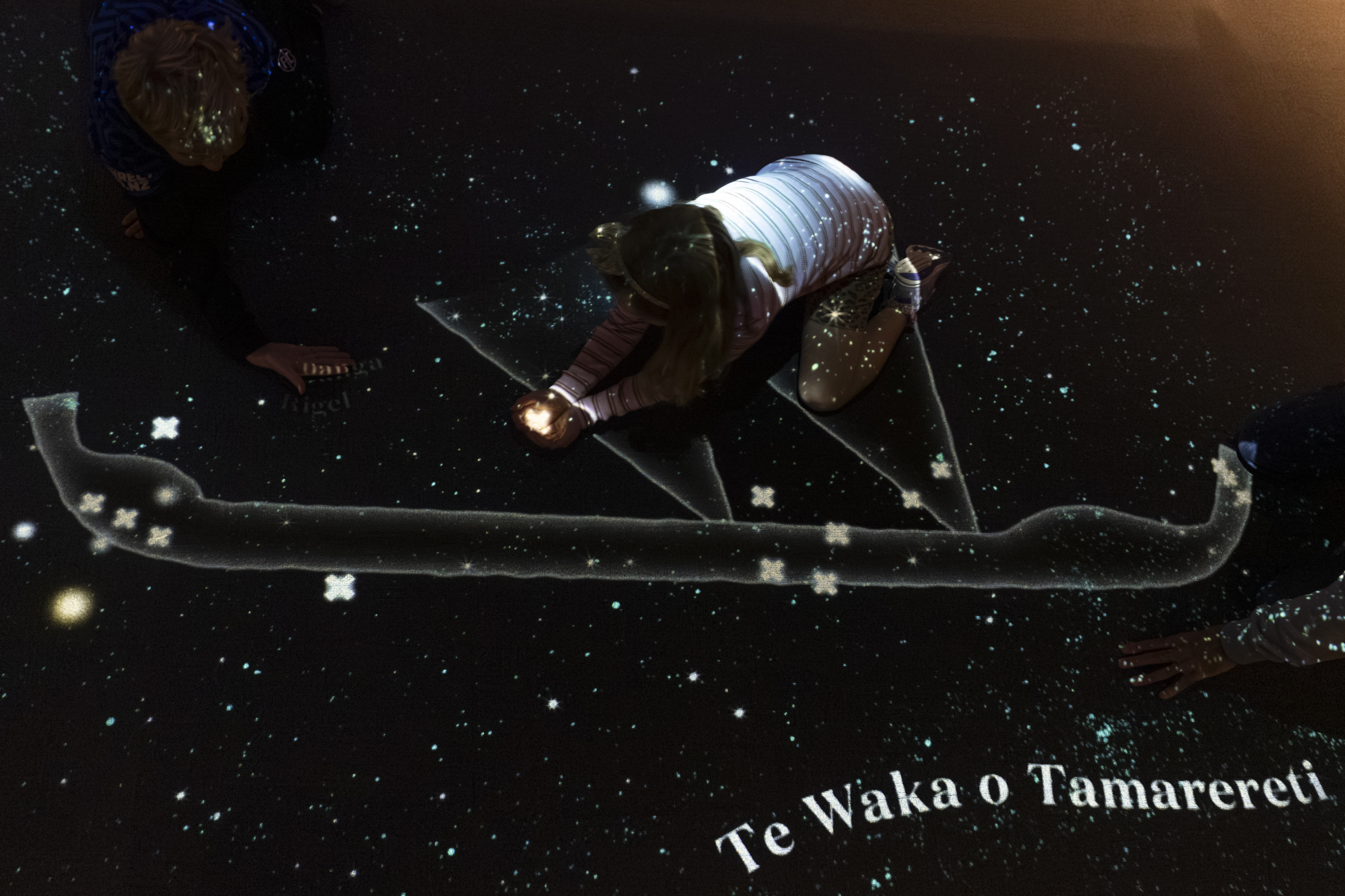 Space Place - Star Path floor projection