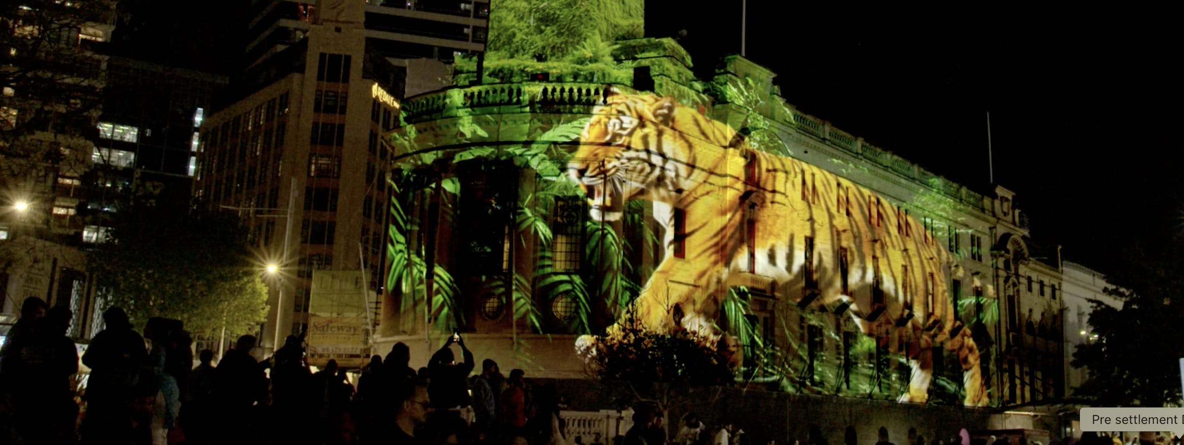 BNZ Auckland Diwali Festival - Projection mapping