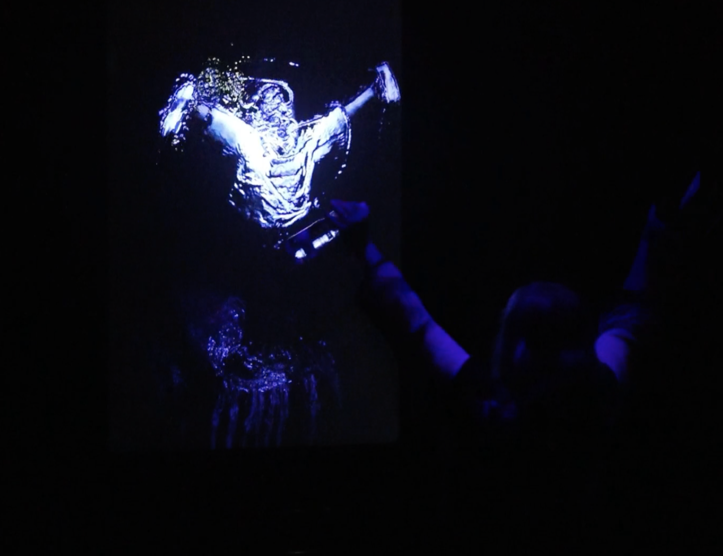 Surface tension - Screen interactive