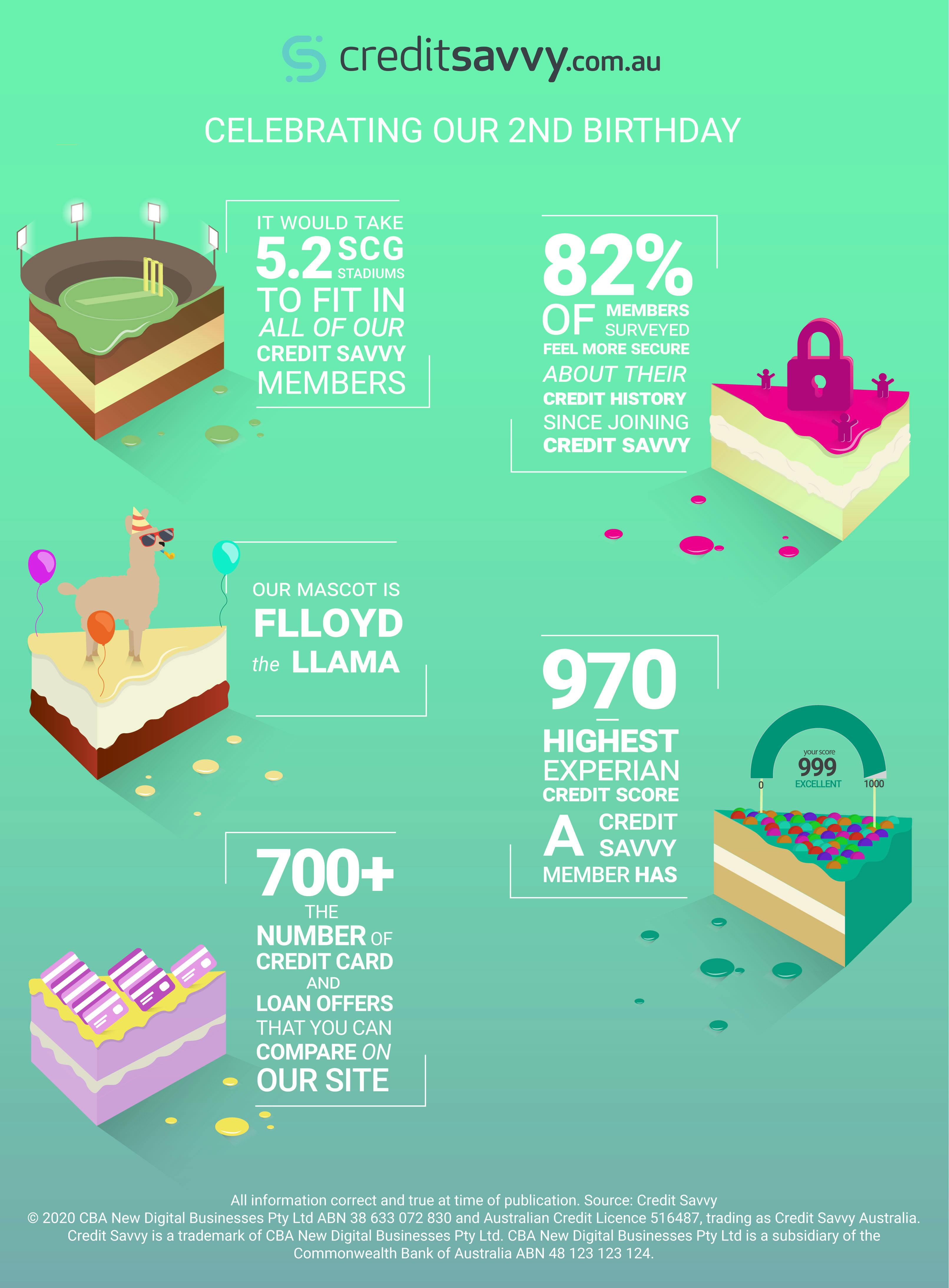 2nd Birthday Infographic