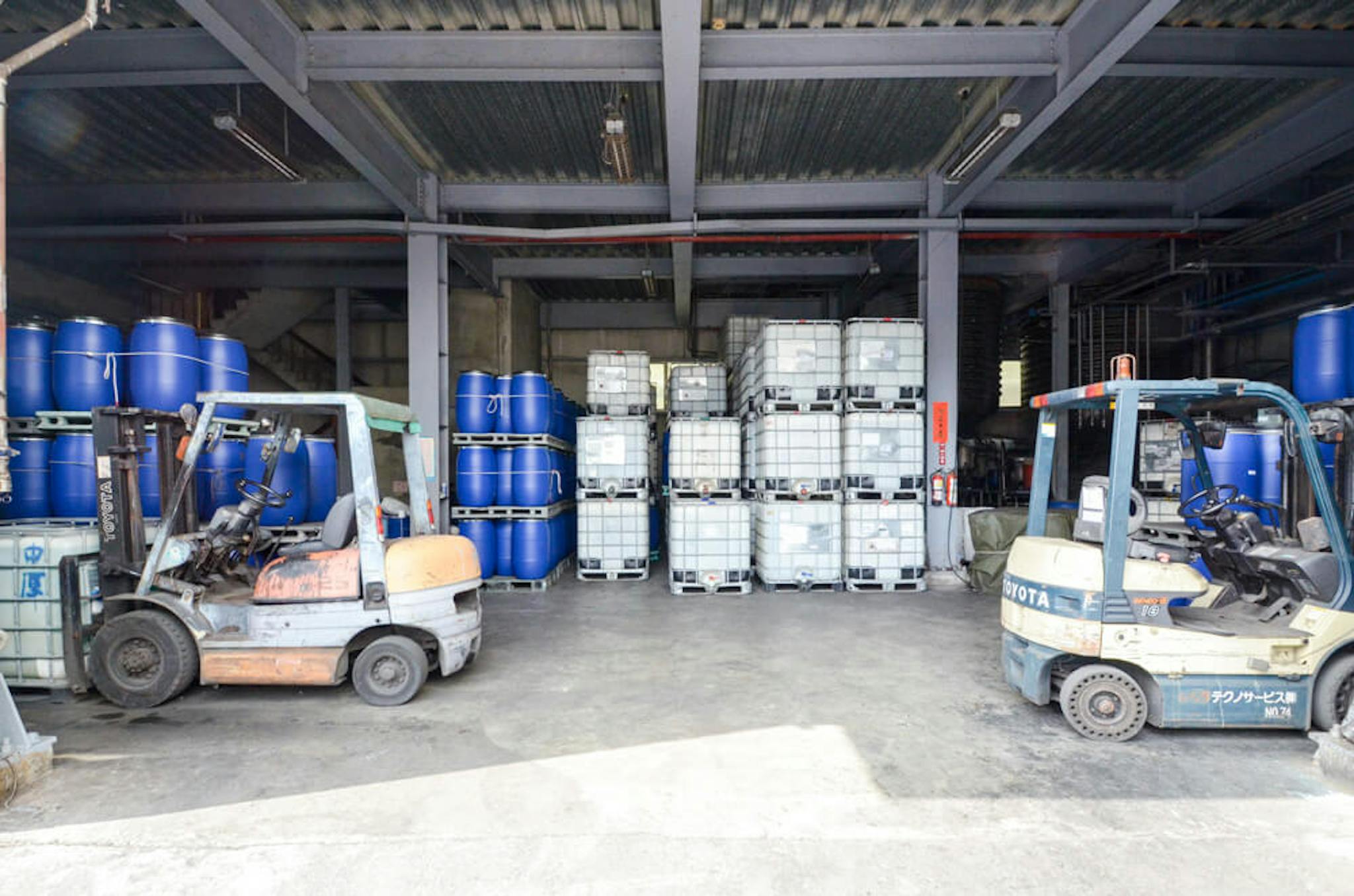 Forklifts and inventory