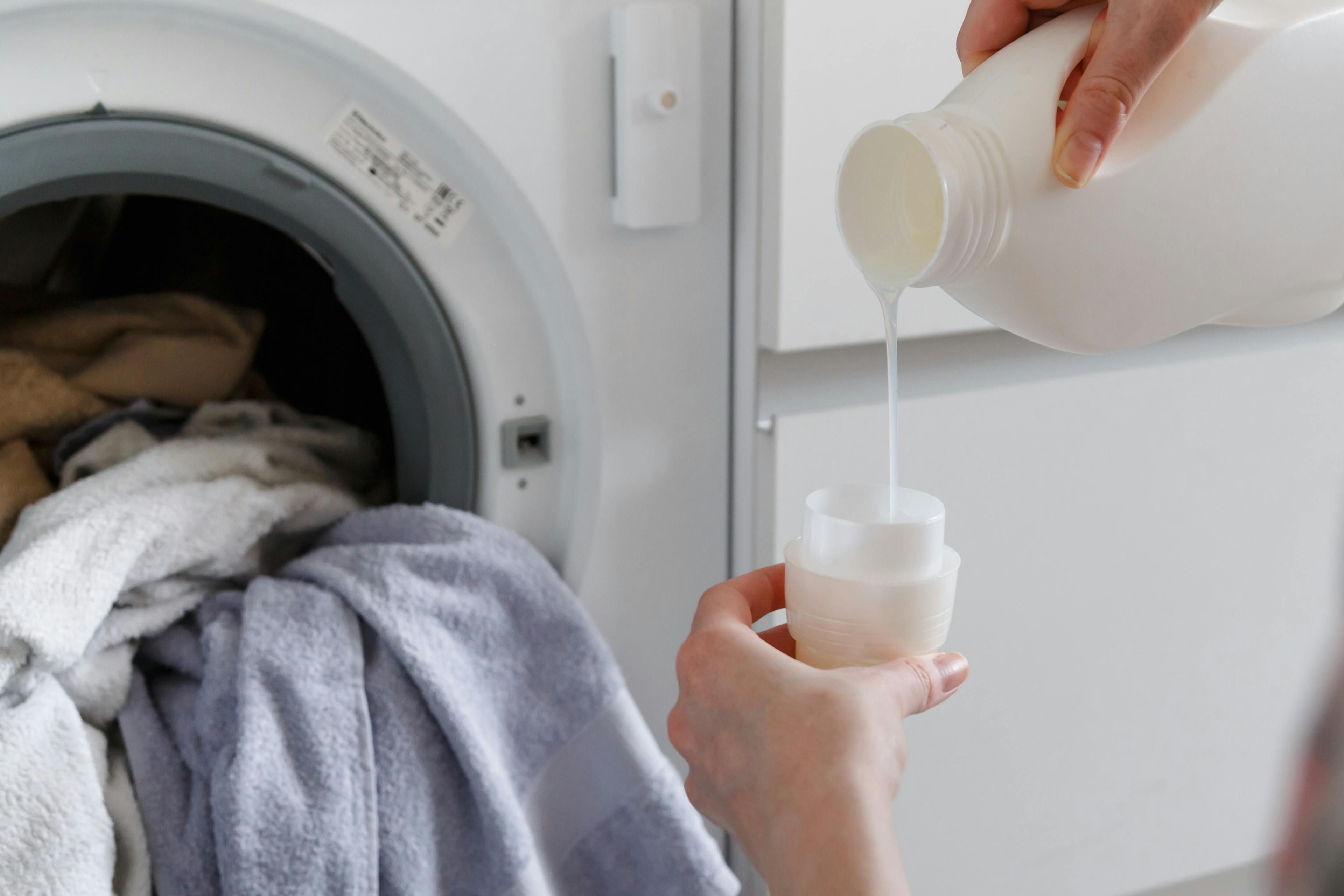 laundry softener with thickener added