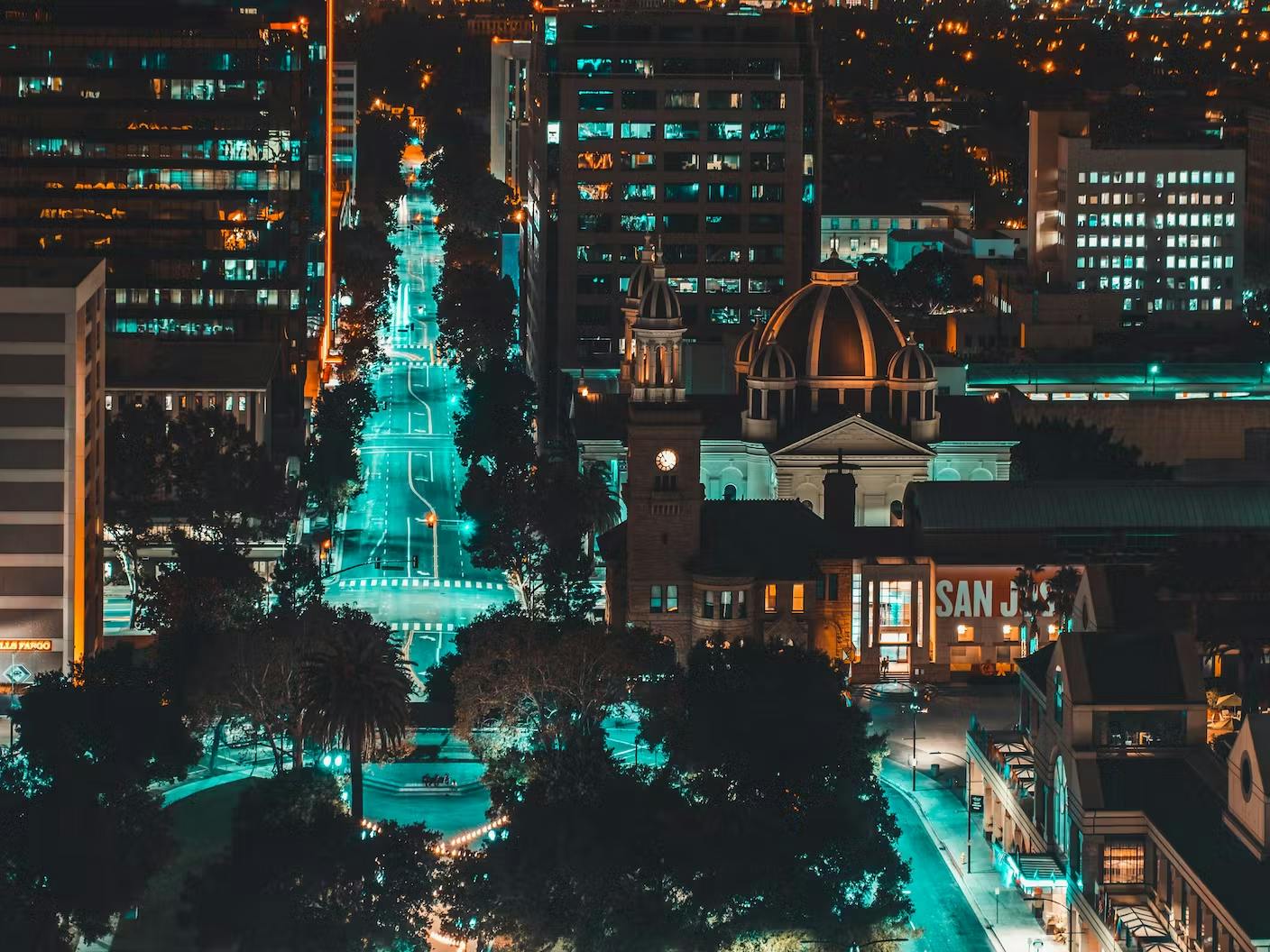San Jose at Night