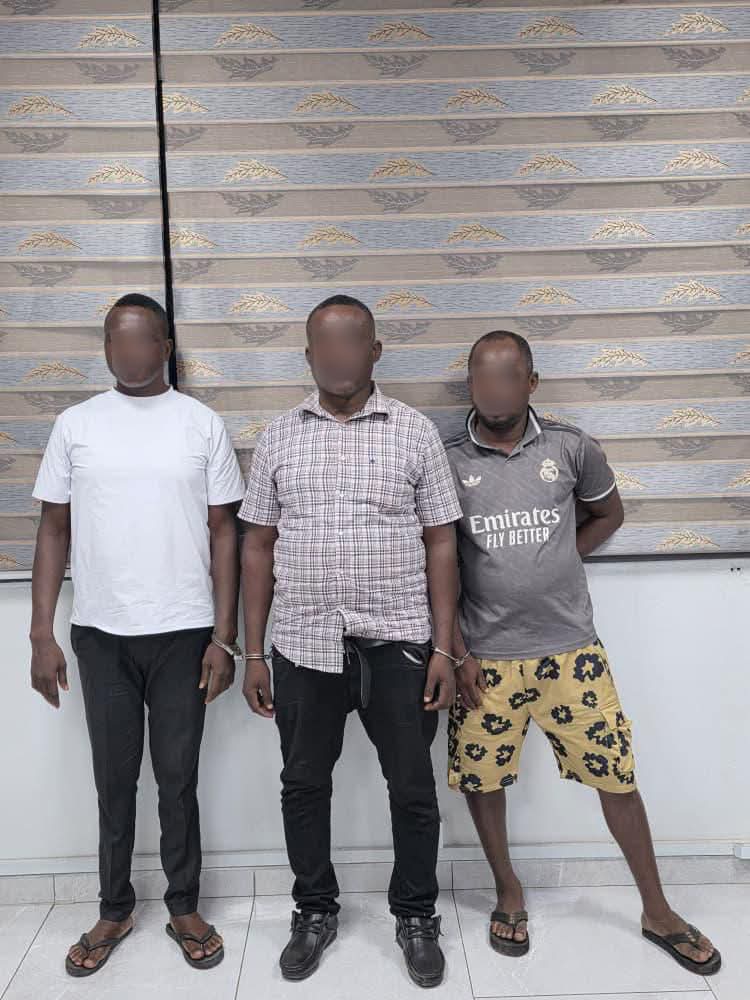 Three arrested for posing as taxi drivers to attack victims