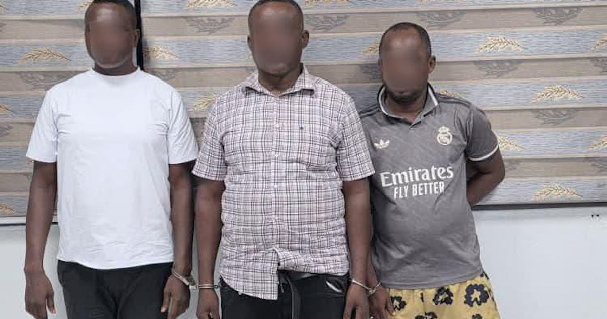 Three arrested for posing as taxi drivers to attack victims