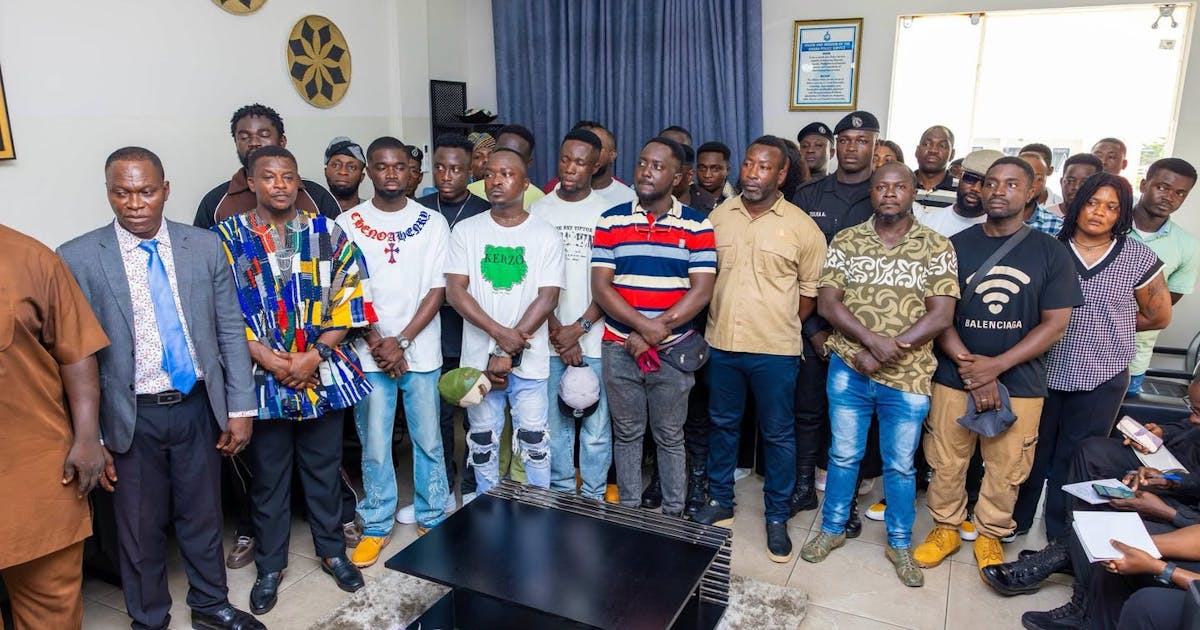 Thirty-five police officers promoted for role in arresting suspects in Adabraka gold robbery arrests