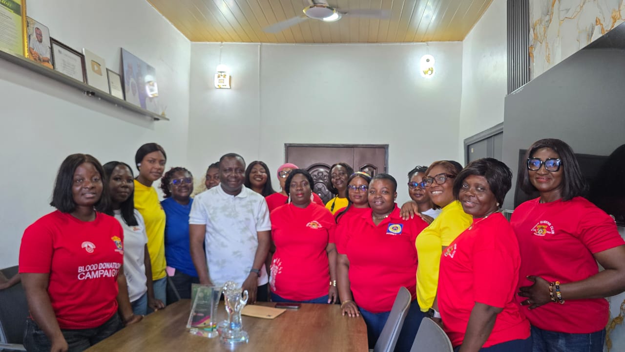 ECG POWER QUEENS CLUB donates to Crime Check