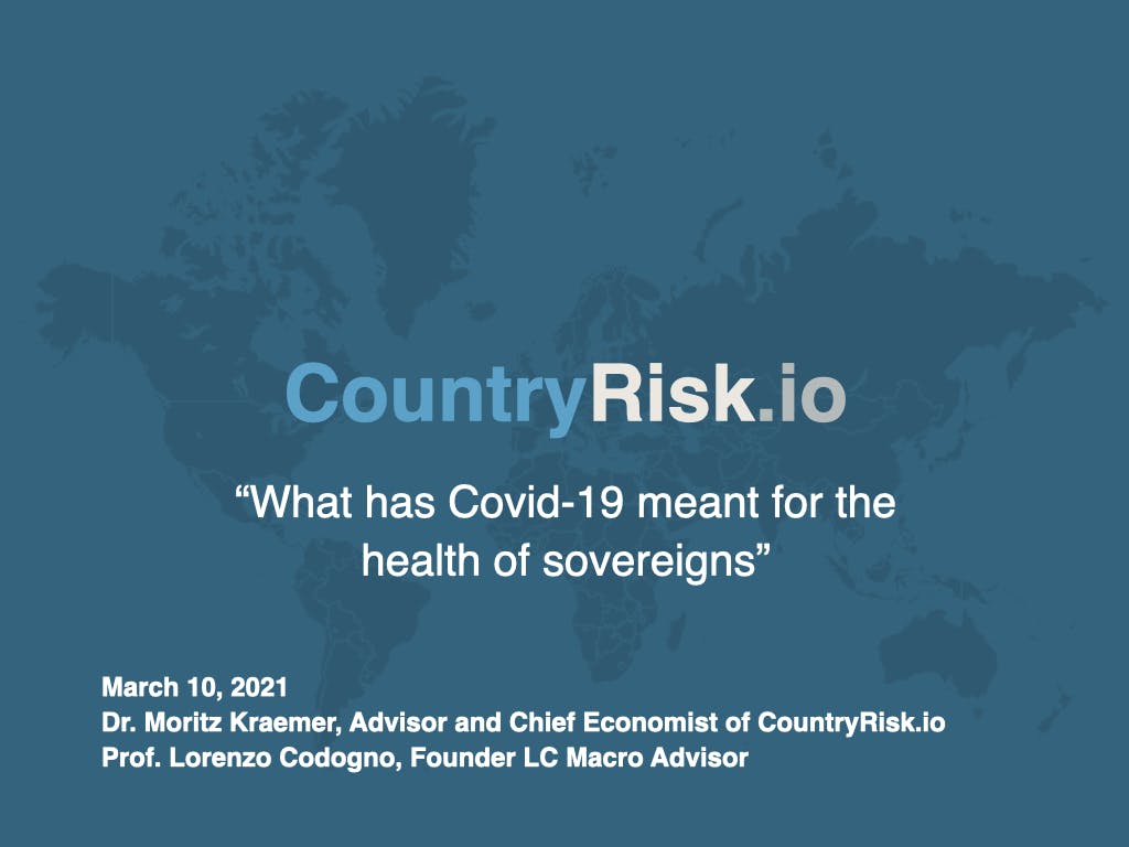 Webinar: What has Covid-19 meant for the health of sovereigns?
