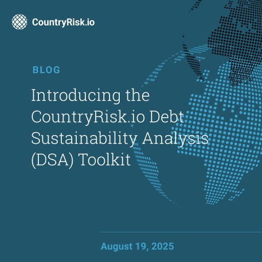 Introducing the CountryRisk.io Debt Sustainability Analysis (DSA) Toolkit