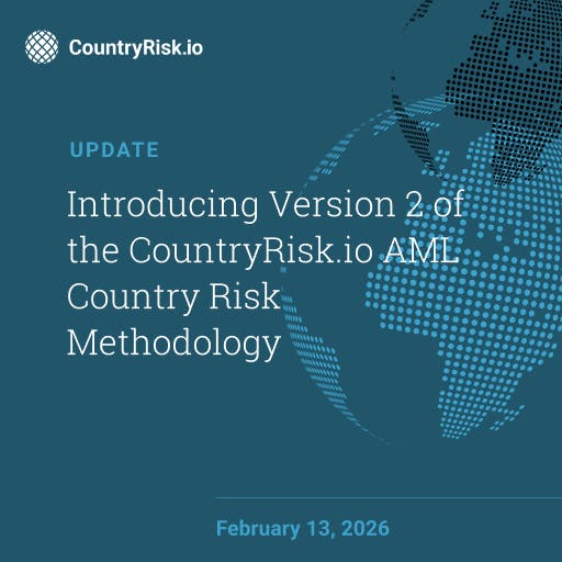 AML Country Risk Index Methodology – Update