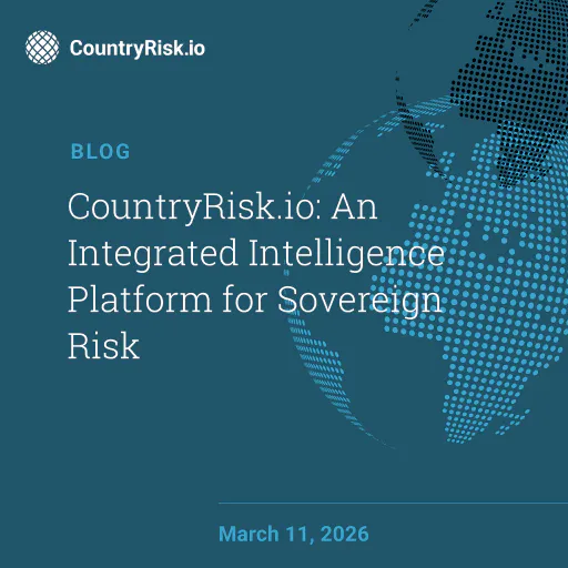 CountryRisk.io: An Integrated Intelligence Platform for Sovereign Risk