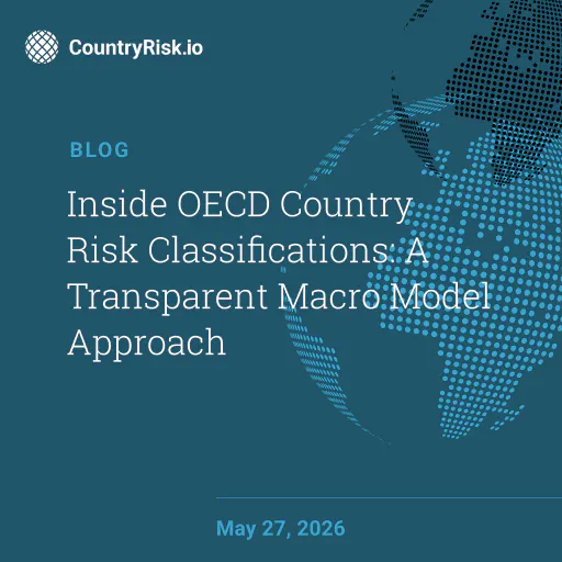 Inside OECD Country Risk Classifications: A Transparent Macro Model Approach