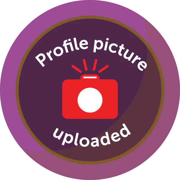 Profile picture updated badge