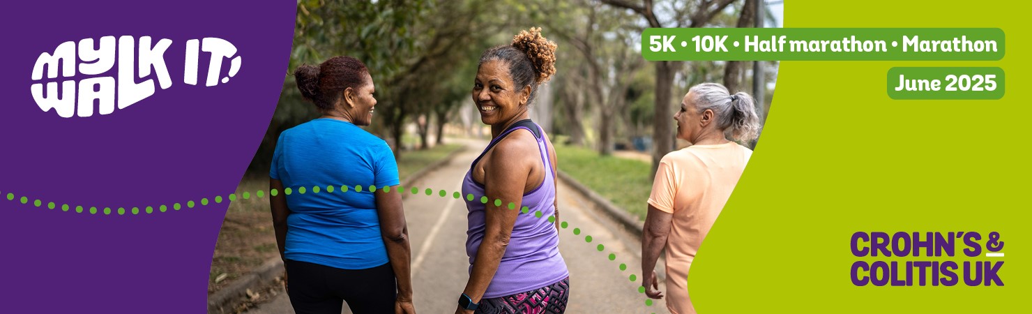 5k, 10k, Half marathon, Marathon, June 2025 Crohn's & Colitis UK