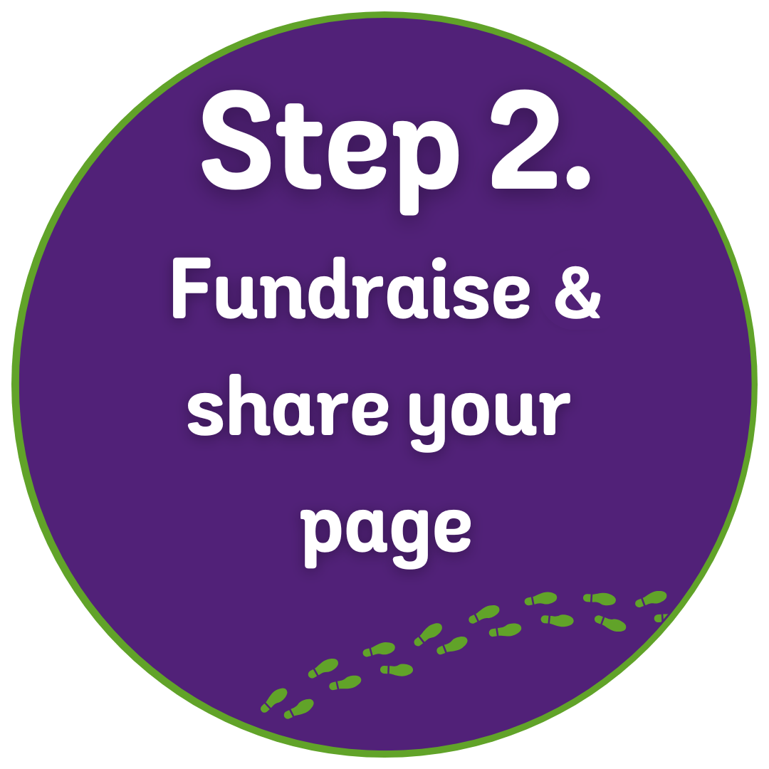 Step 2. Fundraise & share your page